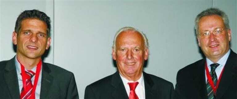 Dr. Lutz Vossebein, Prof. Josef Kurz und Dr. Sebastian Meyer-Stork.