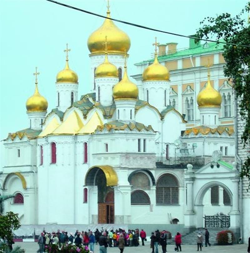 Die Basilika im Kreml.
