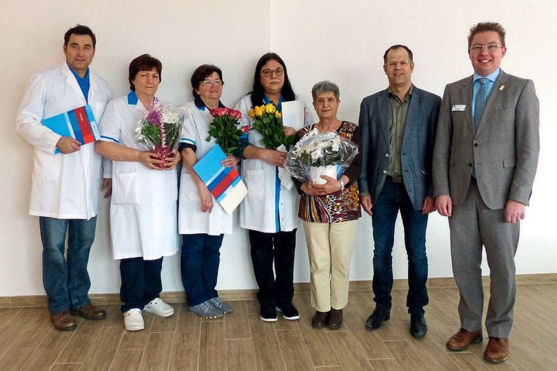 Ehrung für langjährige Mitarbeit