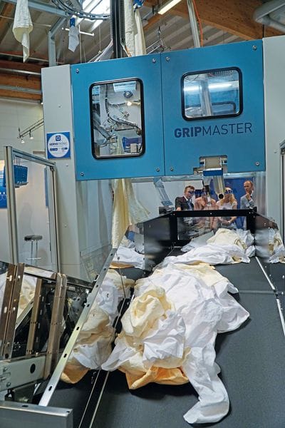 Meilensteine der Wäschereitechnik