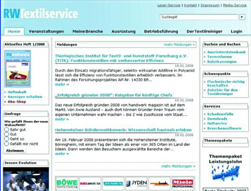 Neuer Onlineauftritt
