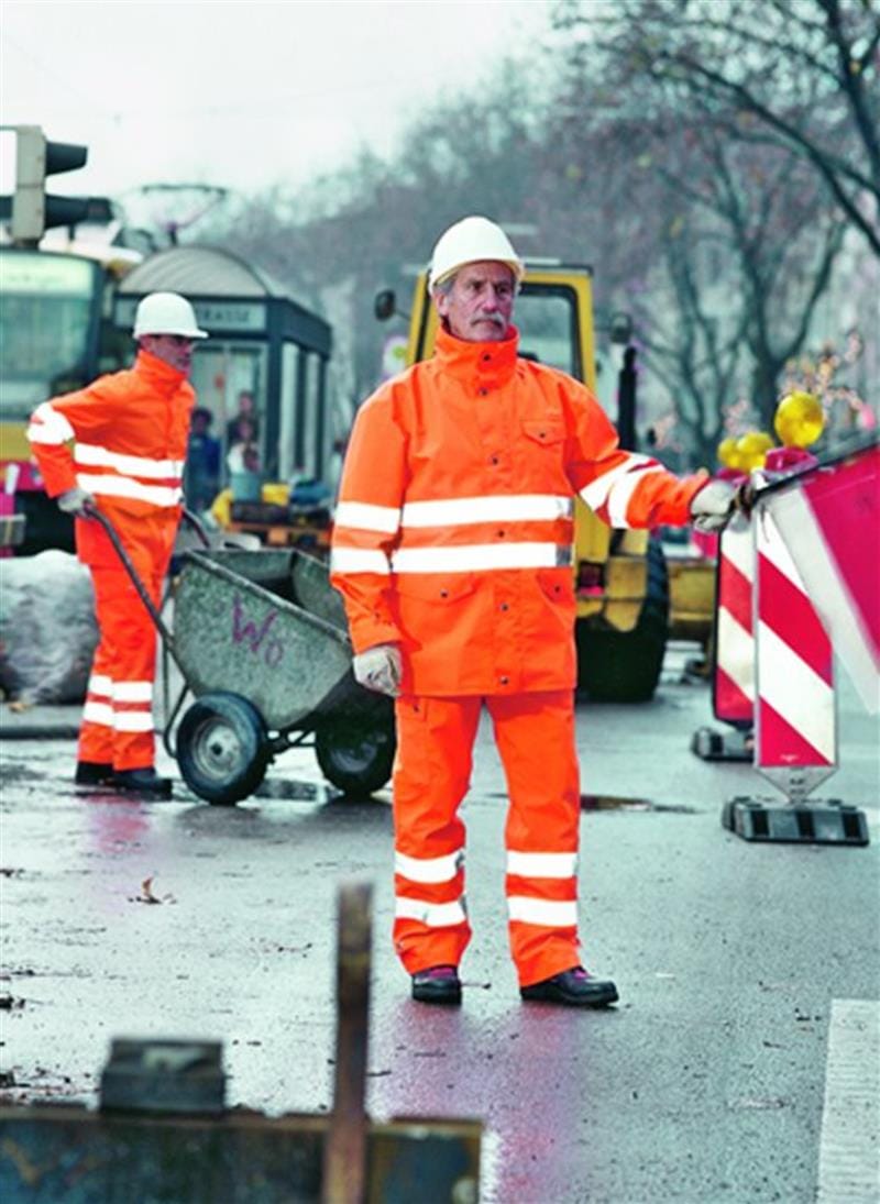 Warn-Wetterschutzbekleidung