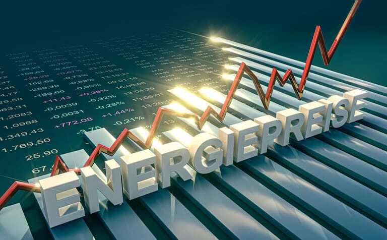 Energiepreise steigen