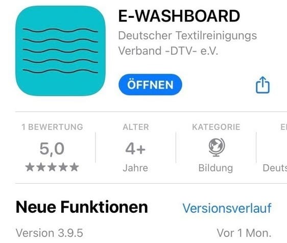 E-Washboard: Update nun verfügbar