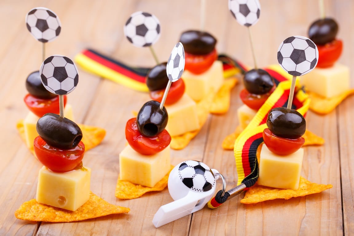 Fußballsnacks