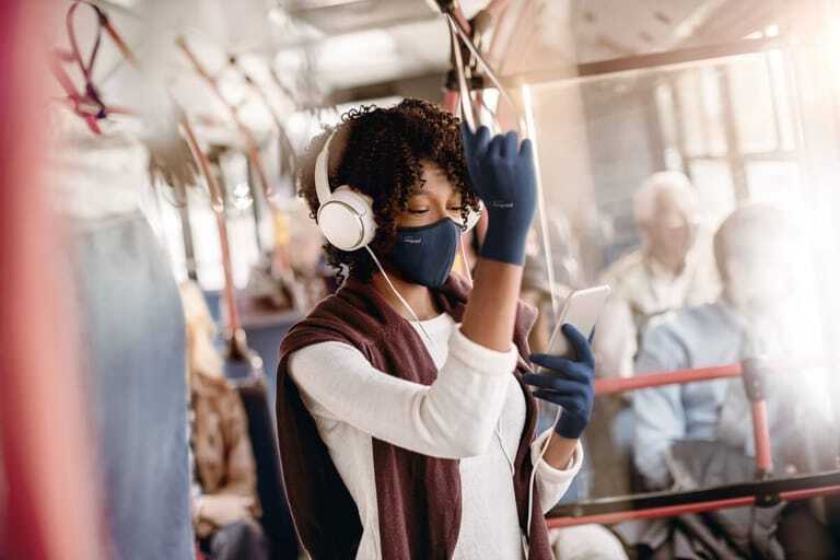 Livinguard-Maske soll gleichwertigen Schutz vor dem Coronavirus bieten wie FFP2-Masken