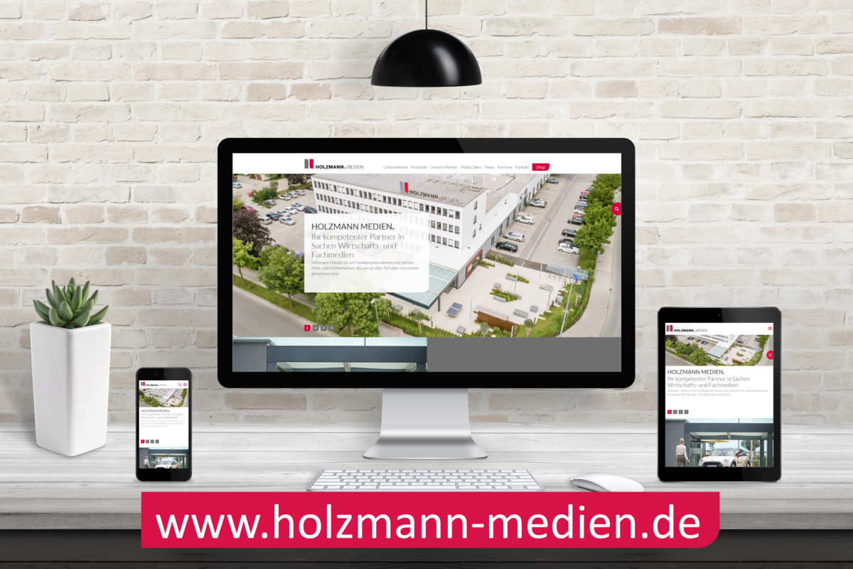 Holzmann Medien: Neue Website ist online