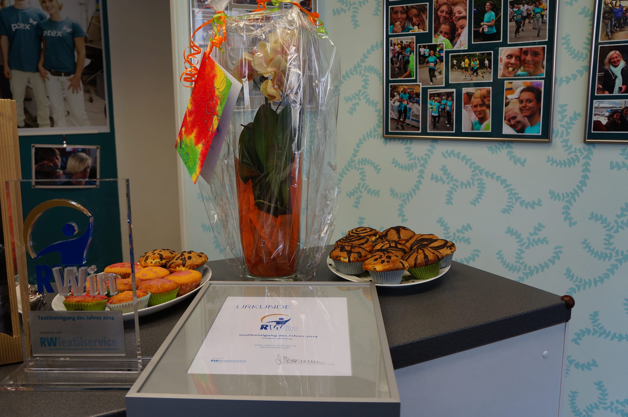 Urkunde RWin in der Waescherei