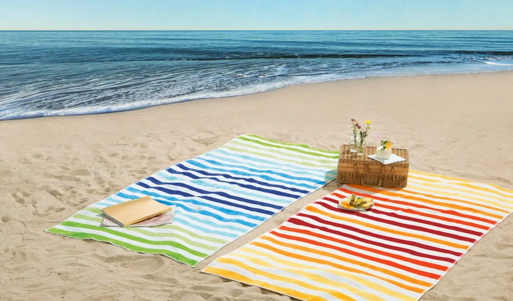 Von Handtuch bis Strandtuch: Das richtige Frottiertuch finden