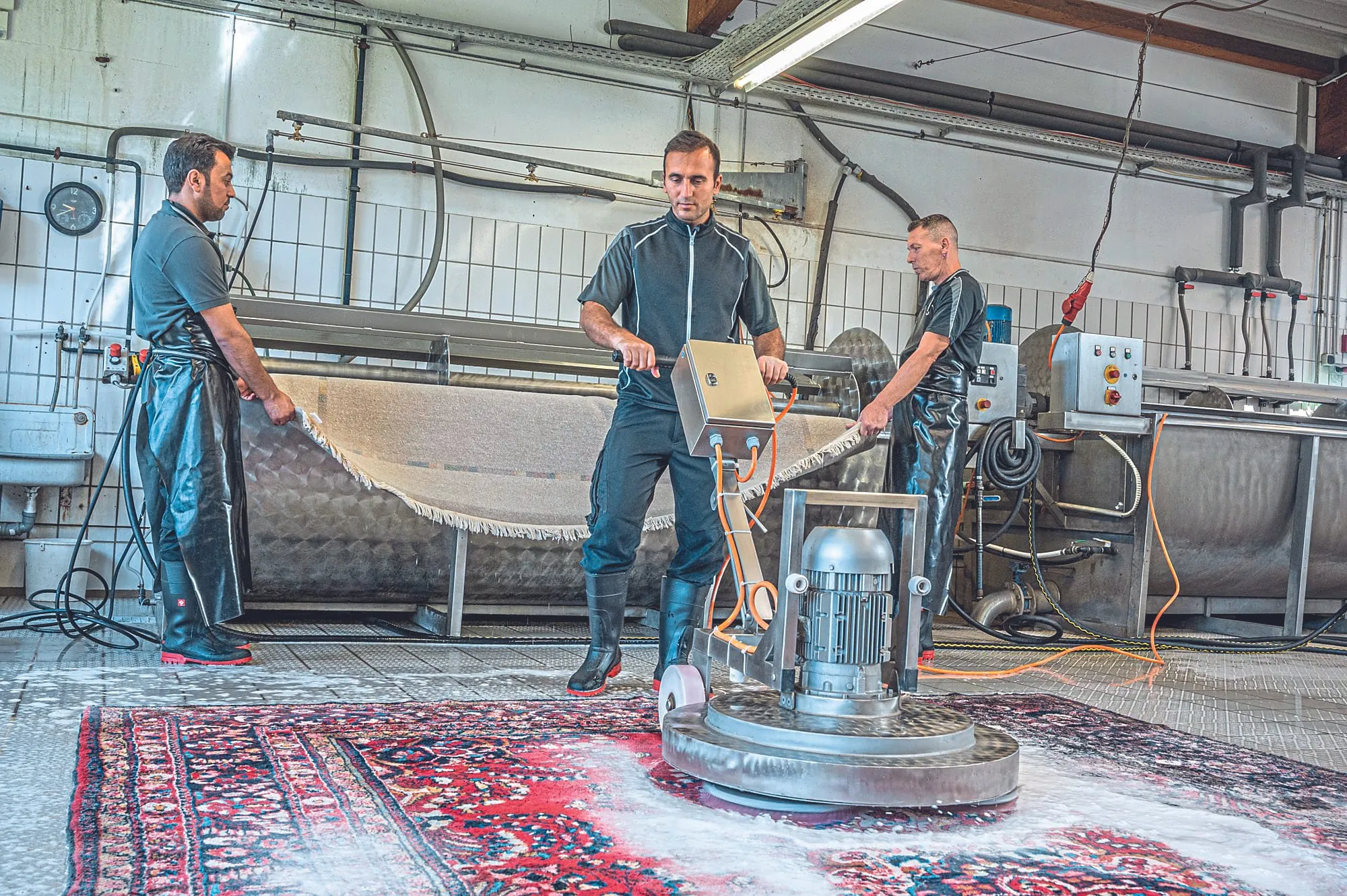 Ultrafiltration für die Teppichwäsche