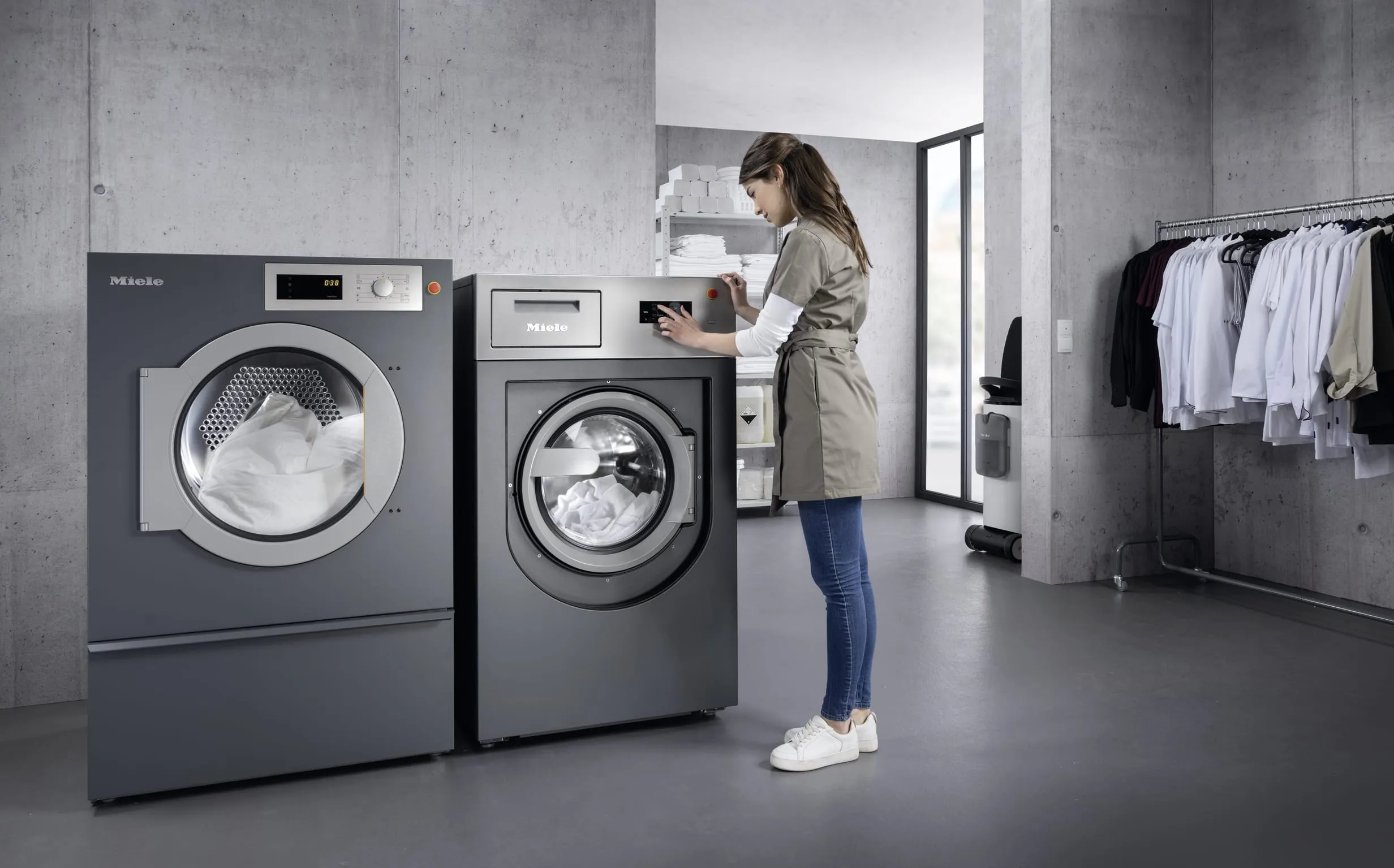 Miele: Designpreis für Wäschereimaschinen