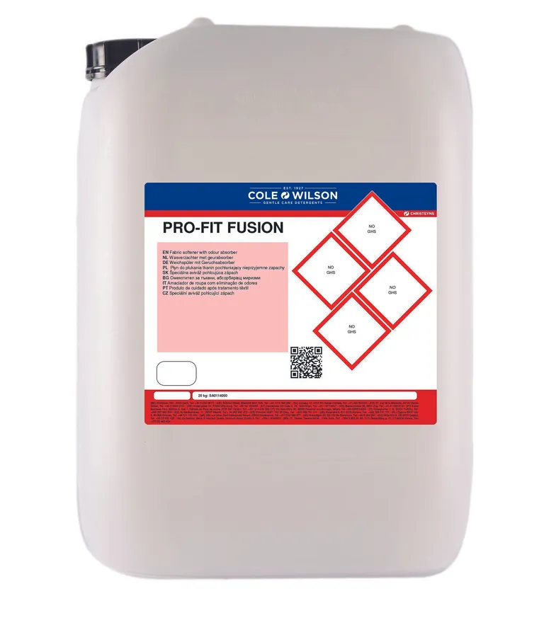 Geruchsabsorber und Weichsp&uuml;ler mit Duftperformance f&uuml;r die Nassreinigung. 