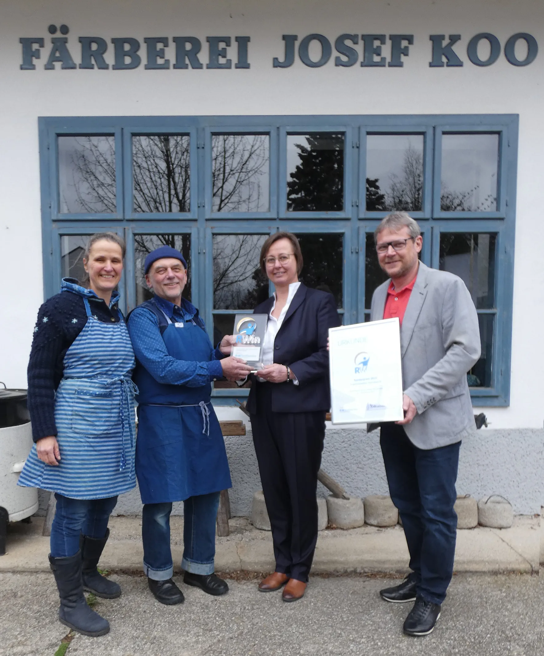 RWin Sonderpreis 2022 "Traditionelles Handwerk"