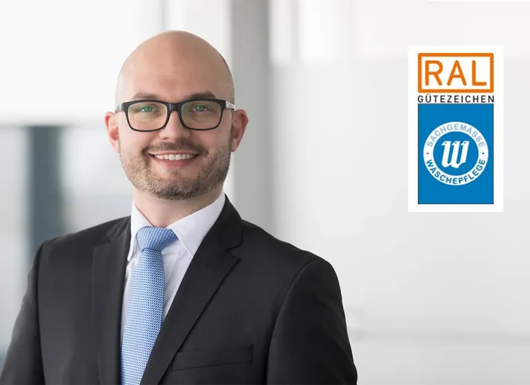 Dr. Timo Hammer, Geschäftsführer der Gütegemeinschaft sachgemäße Wäschepflege e.V.