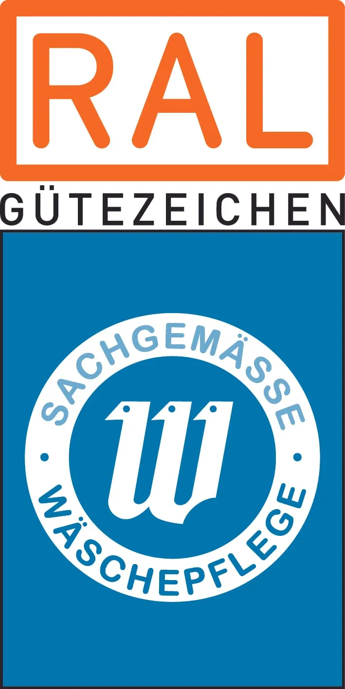 Seit 2012 steht das aktuelle RAL Gütezeichen-Logo der Gütegemeinschaft sachgemäße Wäschepflege e.V. für Qualität und Hygiene von in gewerblichen Wäschereien aufbereiteten Textilien.