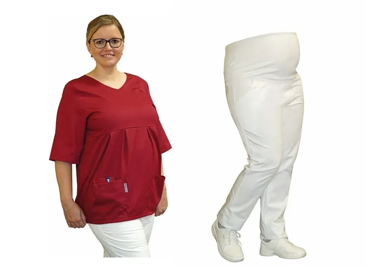 Der neue Umstandskasack und die neue Umstandshose.