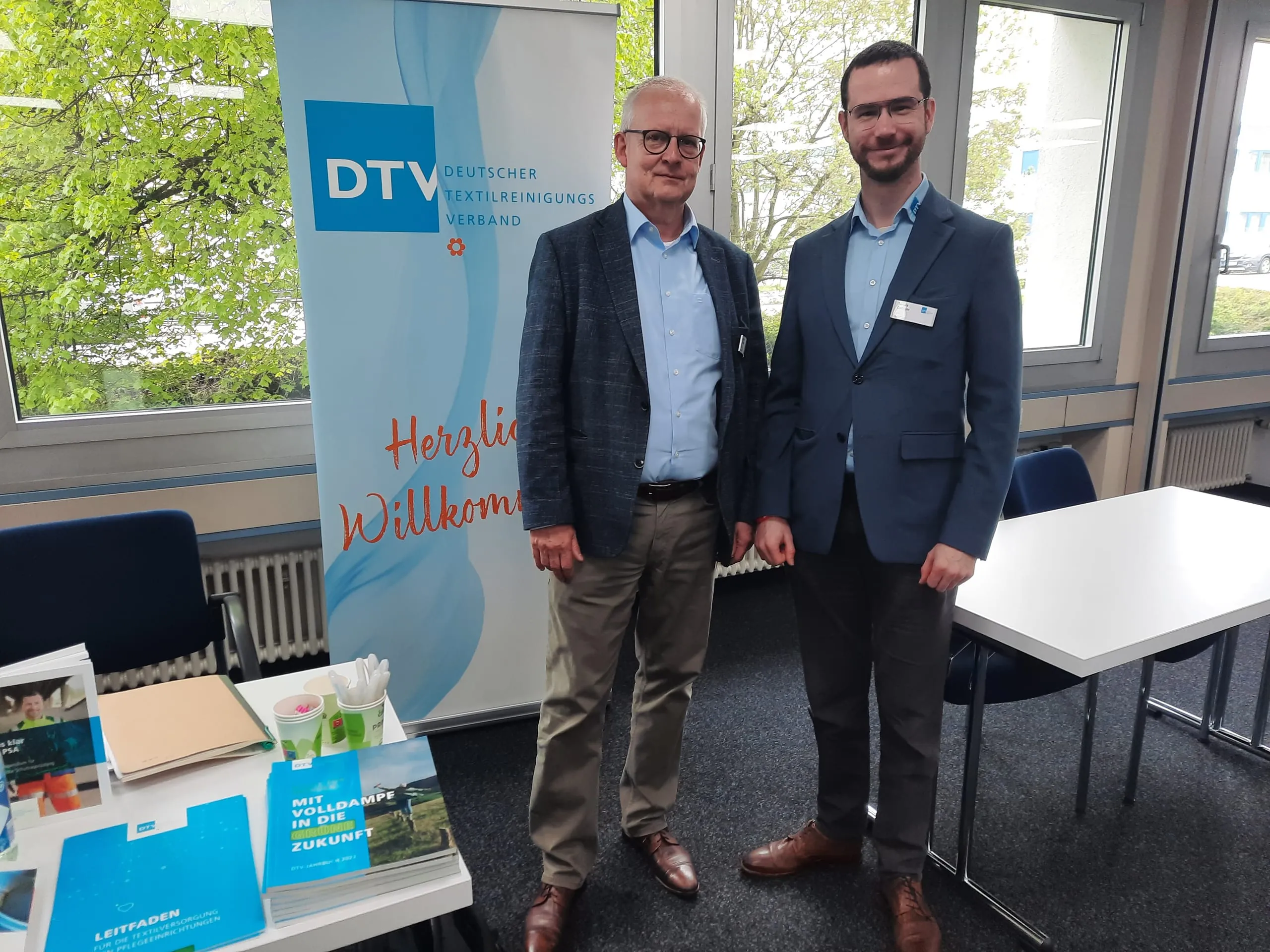 DTV: Claus Dietrich (links) Tanguy Gernigon (rechts)