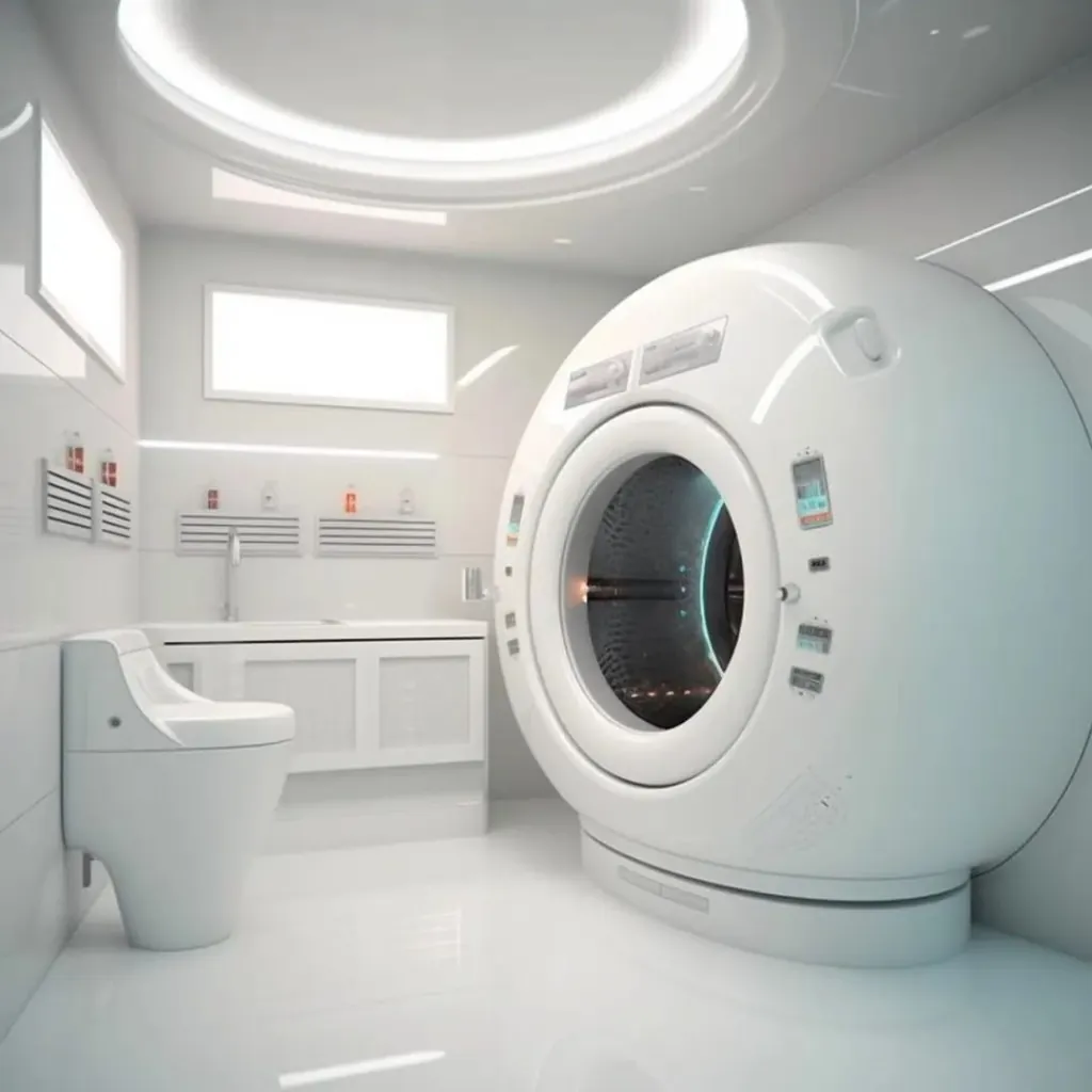 Raumschiff-Waschmaschine