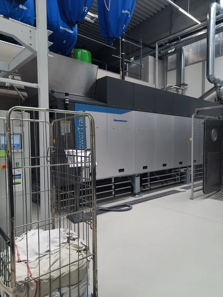 Blick in die Waschstra&szlig;e