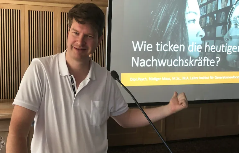 Rüdiger Maas, Leiter Institut Generationenforschung,