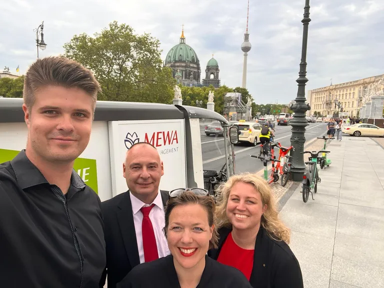 Die Logistik-Kooperation von MEWA mit ONOMOTION erhält einen Nachhaltigkeitspreis.