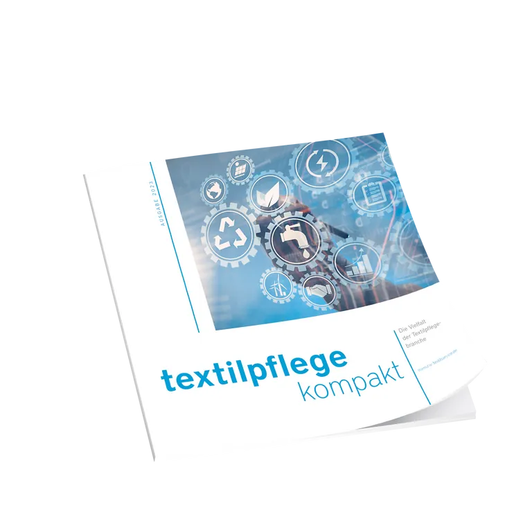 Neues Layout, bekannt praktisches Quadratformat: Das Branchenkompendium "textilpflege kompakt" ist da!
