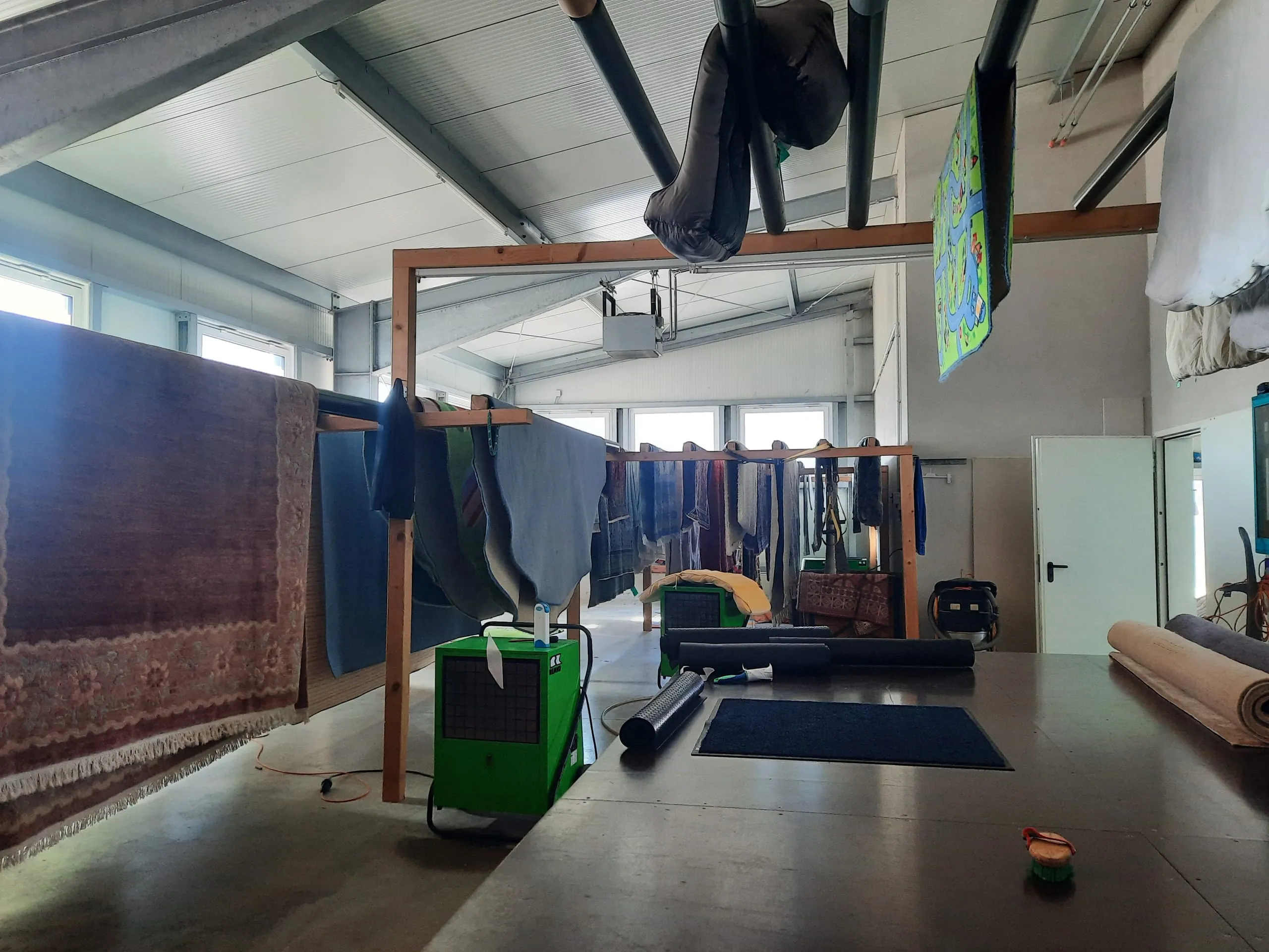 Teppichreinigung Böhm Trockenraum