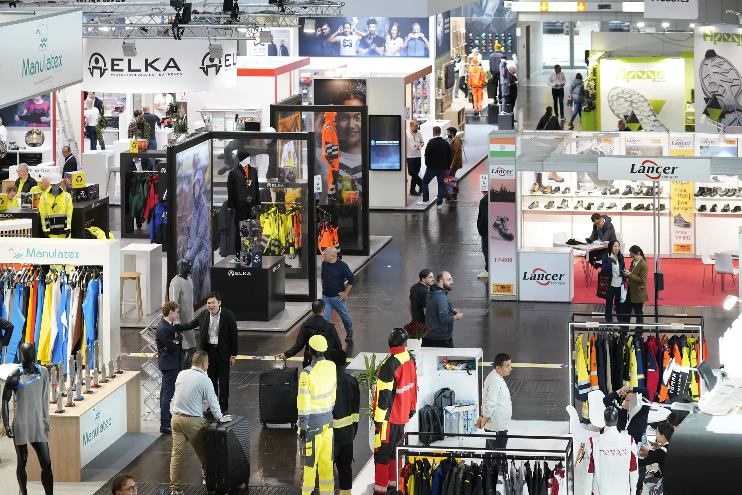 Effiziente Schutzausrüstung, neue Technologien, individuelle Lösungen, funktionale und modische Bekleidung