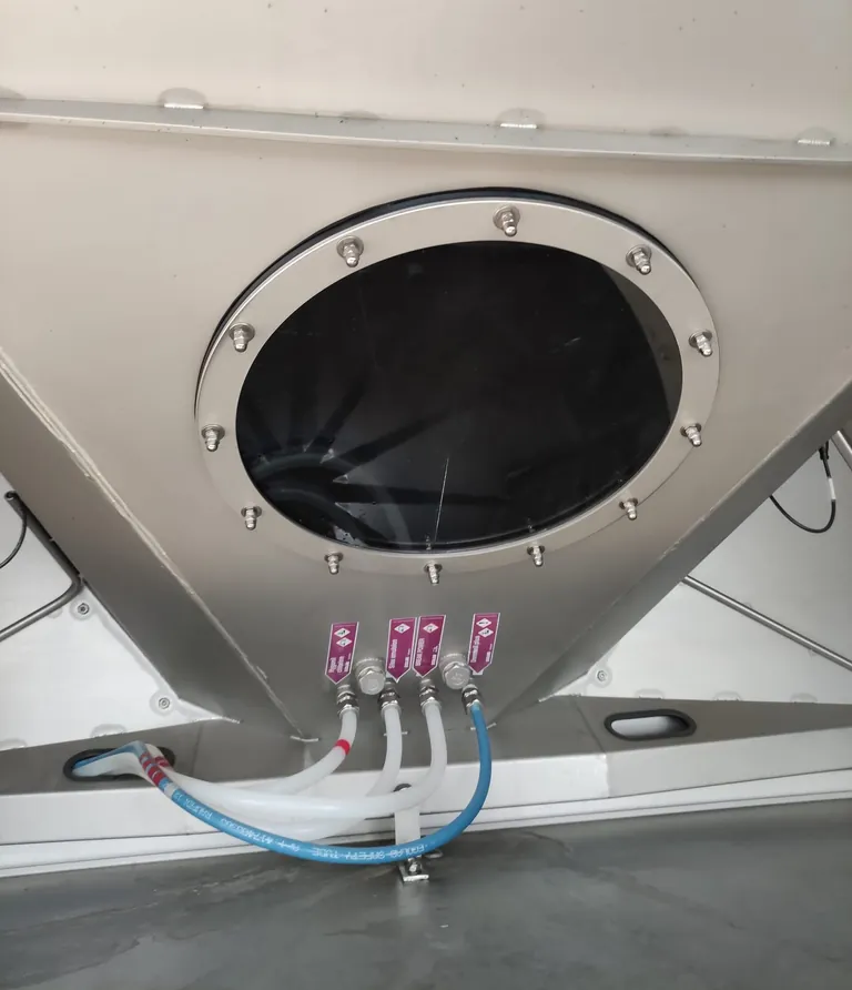 Waschstrasse Uniklinik Heidelberg Jensen Beladetrichter