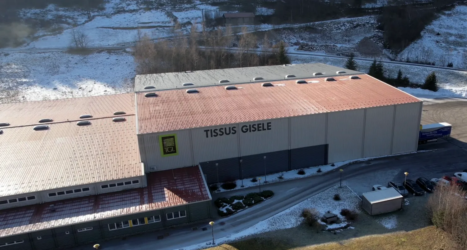 Firmengel&auml;nde des franz&ouml;sischen Unternehmens Tissus Gis&egrave;le.