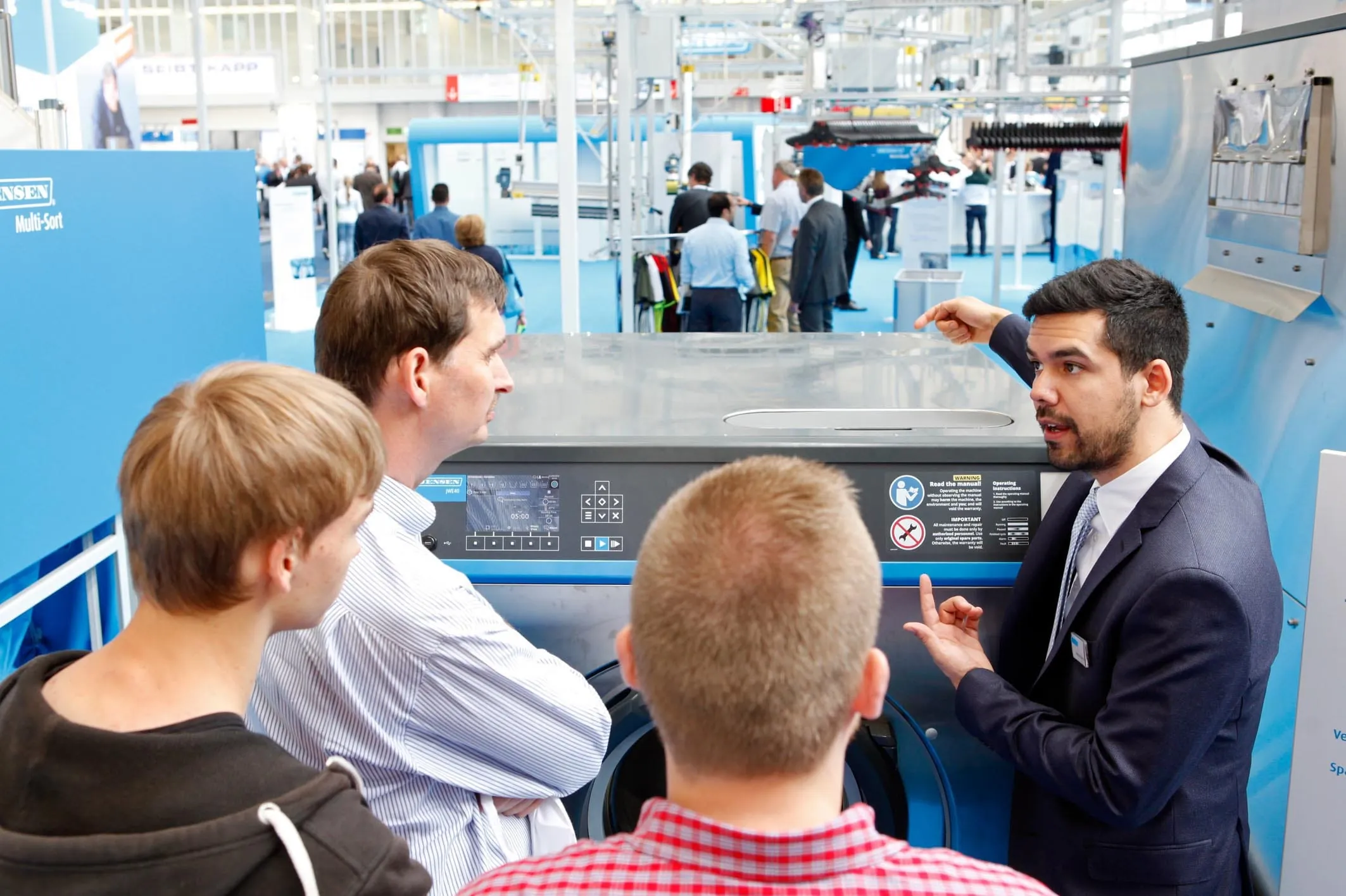 Ein Rückblick: Die letzte Texcare International Messe in Frankfurt, 2016.