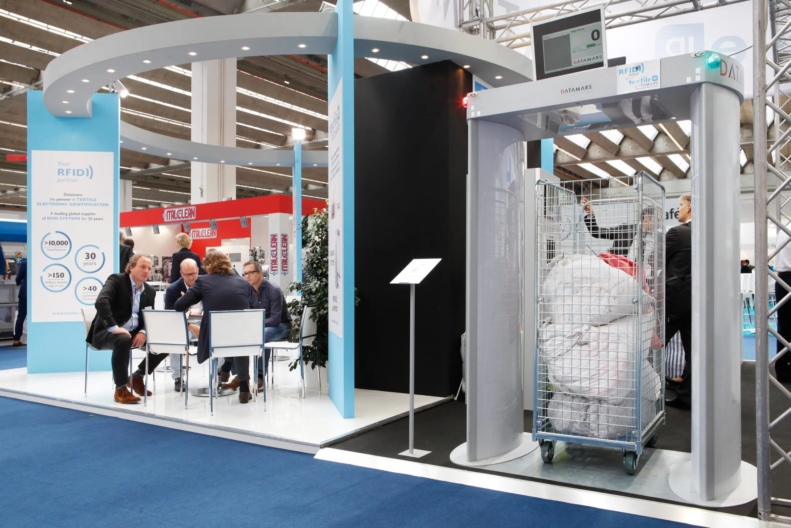 Ein Rückblick: Die letzte Texcare International Messe in Frankfurt, 2016.