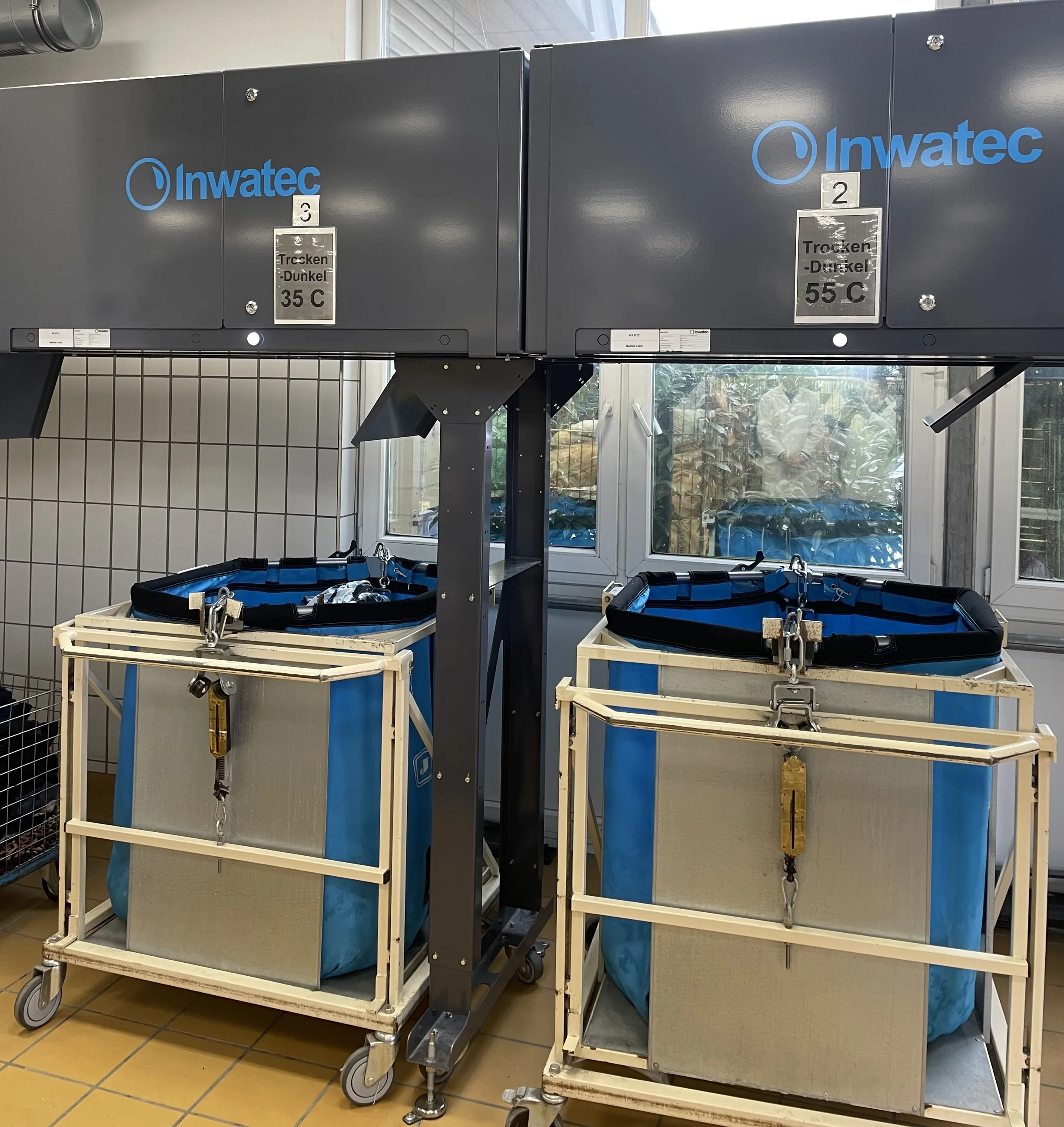 Die neue Inwatec-Anlage im Zusammenspiel mit einer "Futurail“-Sackanlage.