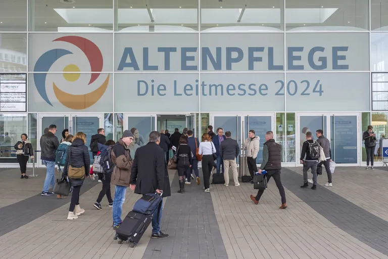 Messe Altenpflege 2024 in Essen.