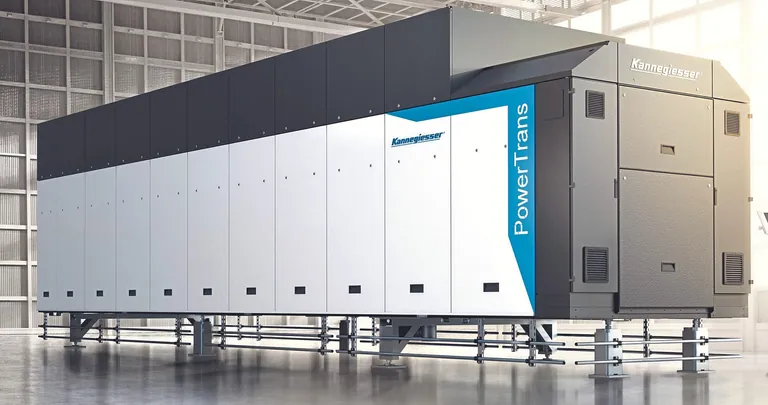 Der Waschtunnel "PowerTrans Vario".