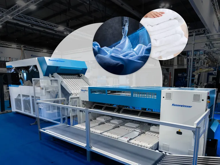 Ein Beispiel f&uuml;r Automatisierung: die Trockenw&auml;schestra&szlig;e.