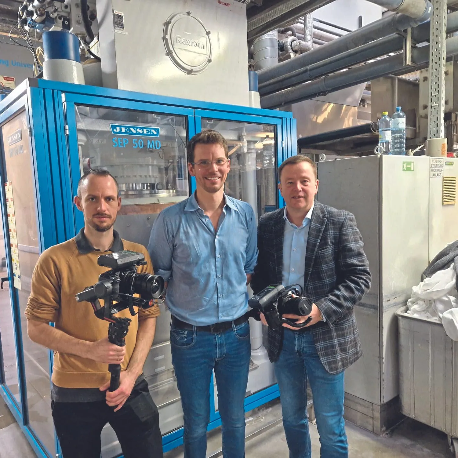 Österreicher Wäscher mit neuen Infofilmen