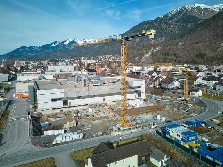 Klares Bekenntnis zum Standort: In Bludenz werden aktuell 27 Millionen Euro in Infrastruktur und neueste Maschinentechnologien investiert. 