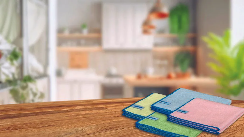 Mit recycelten ­Textilien ­reinigen