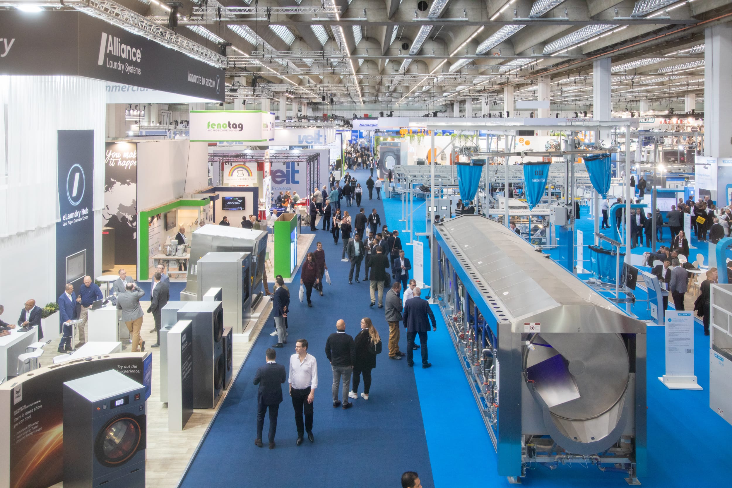 70 Jahre Texcare: Geburtstag der internationalen Branchenmesse