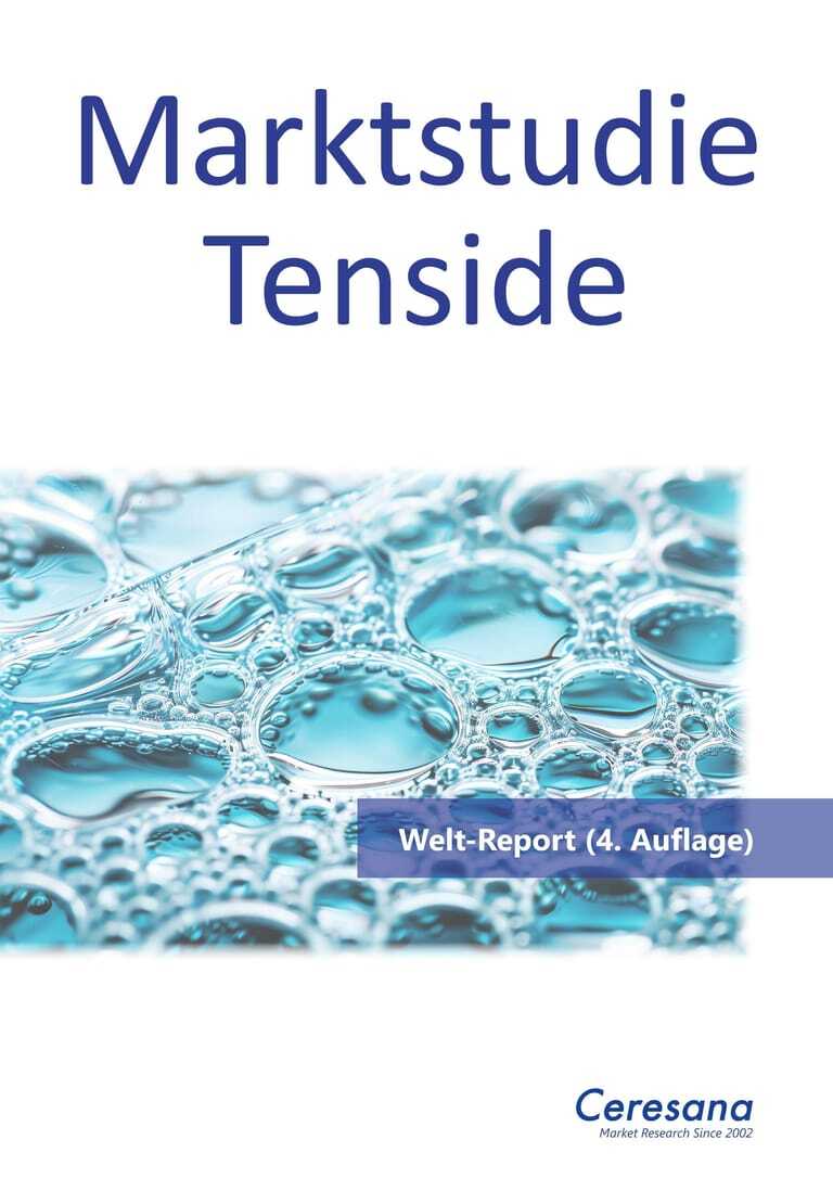 Aktuelle vierte Ausgabe der Ceresana-Marktstudie zu Tensiden.