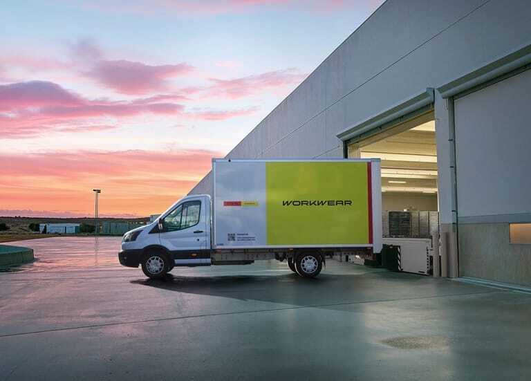 CWS Workwear Lkw Logistik Textilservice