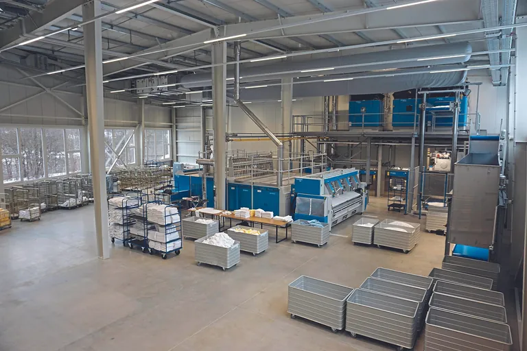 W&auml;scherei Oberland Automatisierung