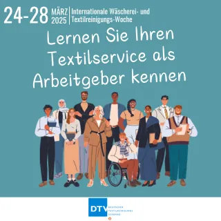 Internationale Woche der Wäscherei und Textilreinigung 2025 Social Media