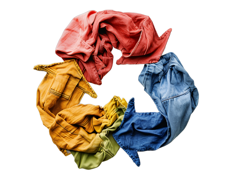Textilrecycling Kreislaufwirtschaft Altkleider Wiederverwendung