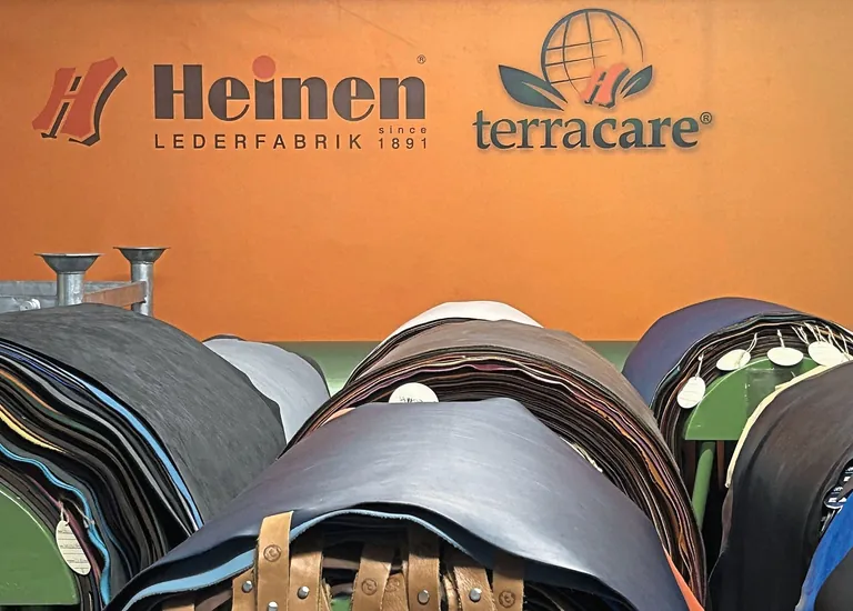 Leder aus der Lederfabrik Josef Heinen GmbH & Co. KG.