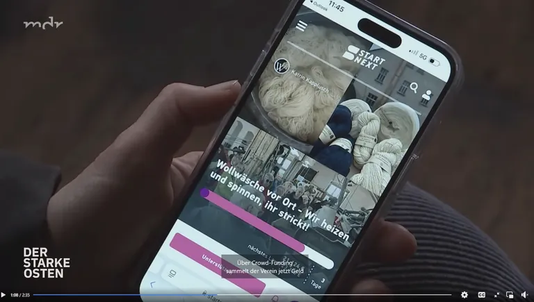 Der Verein Alte Spinnerei & Tuchfabrik in Lengenfeld tr&auml;umt von einer eigenen Wollw&auml;scherei.