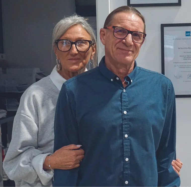 Daniela und Kai-Uwe Kober W&auml;scherei Alpenland