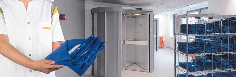 Rauml&ouml;sung Textilien Textilmanagement RFID