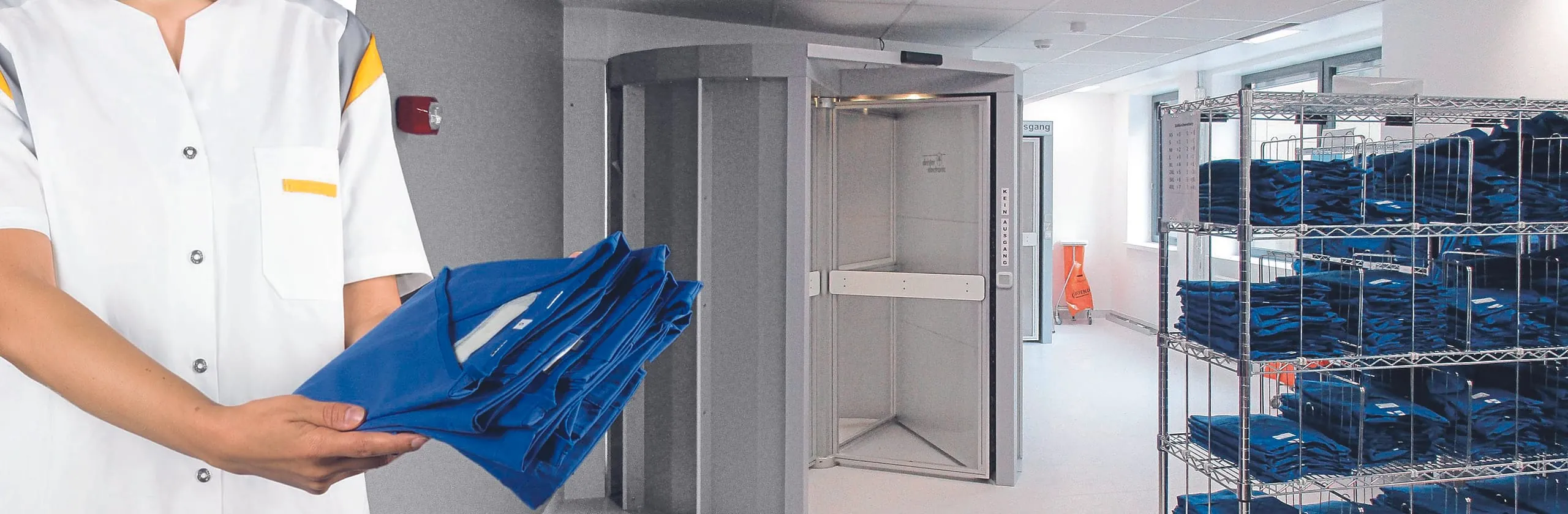 Wäschemanagement: Mit RFID mehr Zeit für Schutz und Hilfe